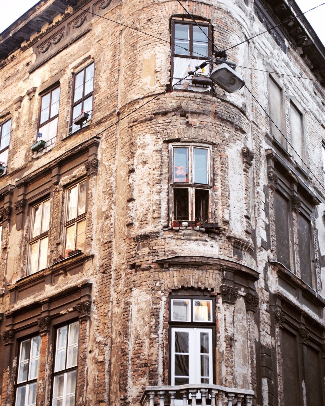There are so many unique reasons to visit Budapest, including these crumbling facades.